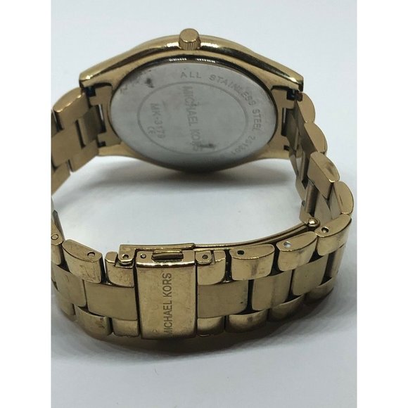 MICHAEL KORS MK3179 Women Gold Stainless Steel Ana main image 5